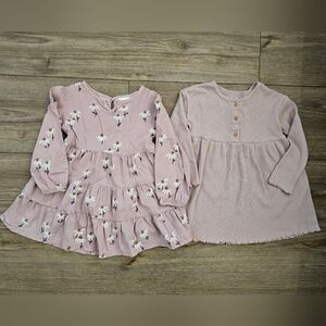 2 Little Co. Long Sleeve Dresses | 3T | Pink | Floral
